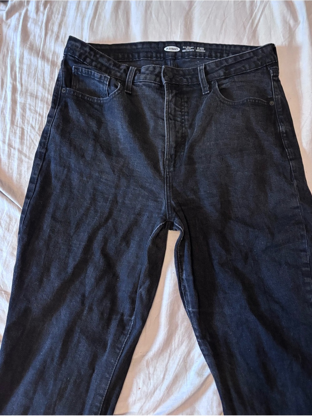 Old Navy Straight Jeans Black